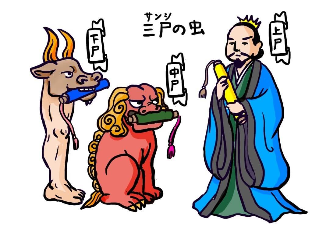 虫の知らせの虫の画像